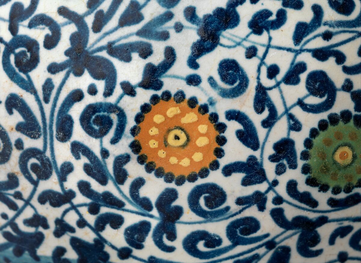 Pharmacy jar with the Apollo Belvedere and King David, Figure of Apollo Belvedere based on an engraving by Nicoletto da Modena (Italian, Modena, active ca. 1500–ca. 1520), Maiolica (tin-glazed earthenware), Italian, possibly Castelli