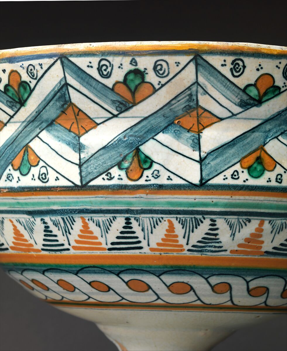 Bowl with Lucretia Bella, Maiolica (tin-glazed earthenware), Italian, Tuscany (probably Montelupo)