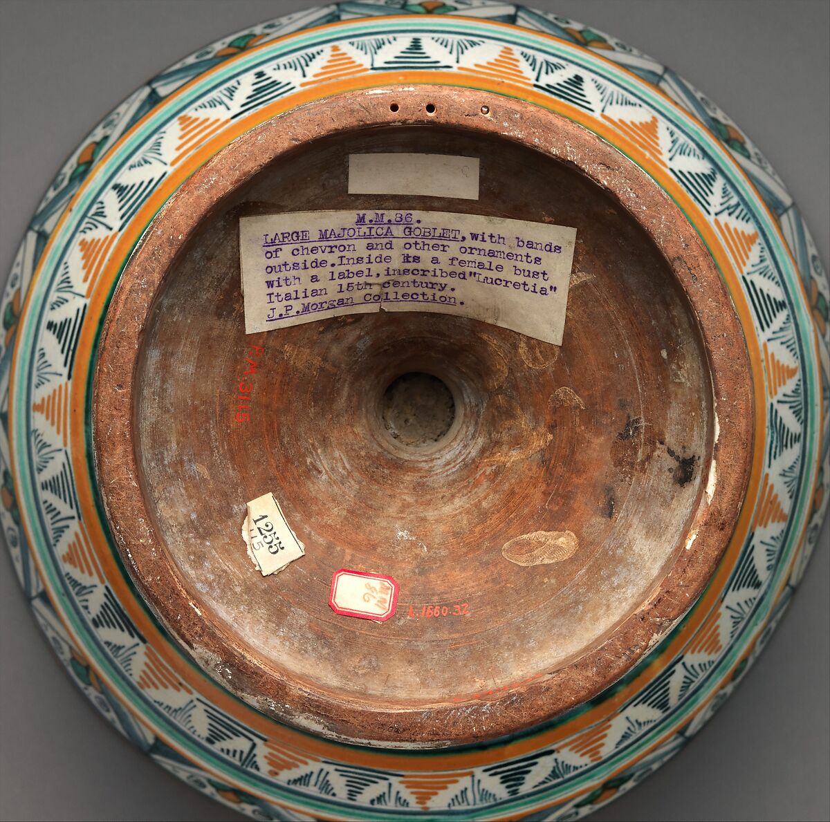 Bowl with Lucretia Bella, Maiolica (tin-glazed earthenware), Italian, Tuscany (probably Montelupo)