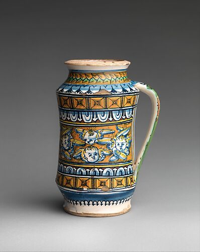 One-handled storage jar (albarello)