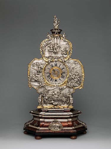 File:Astronomical table clock, signed by Caspar Behaim, movement probably  by Jeremias Metzger, Augsburg, 1568, gilt brass, iron - Metropolitan Museum  of Art - New York City - DSC07072.jpg - Wikimedia Commons