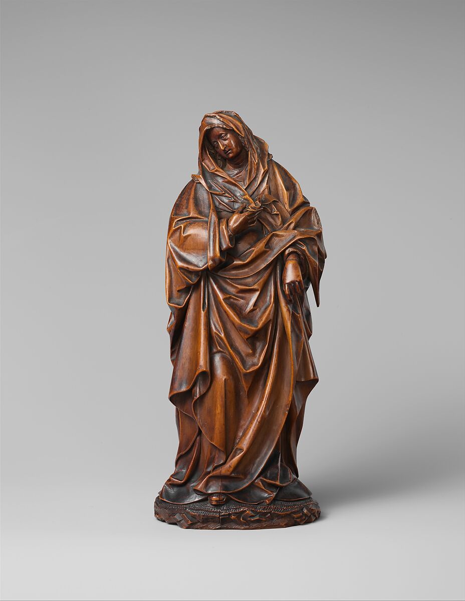 The Virgin Mary, Boxwood, Flemish 