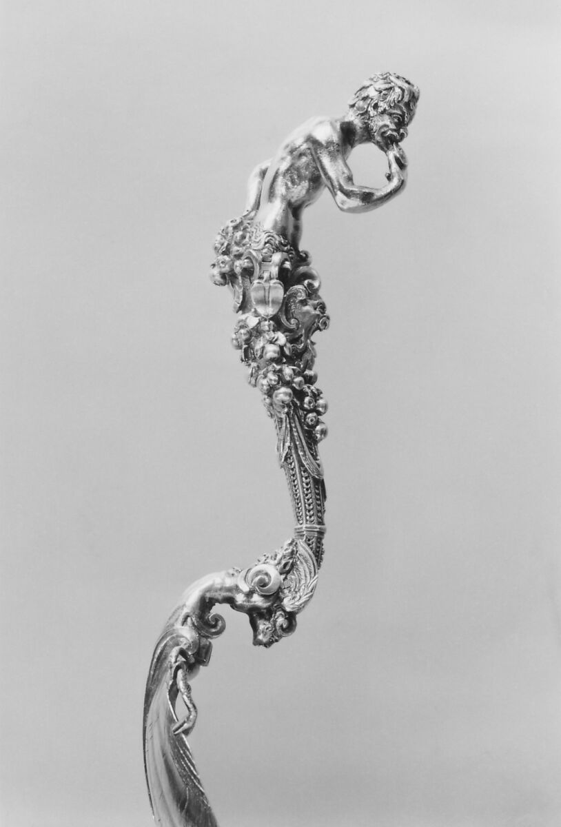 Spoon (one of a set), Attributed to Antonio Gentili (Antonio da Faenza) (Italian, Faenza ca. 1519–1610 Faenza (?)), Silver, Italian, Rome