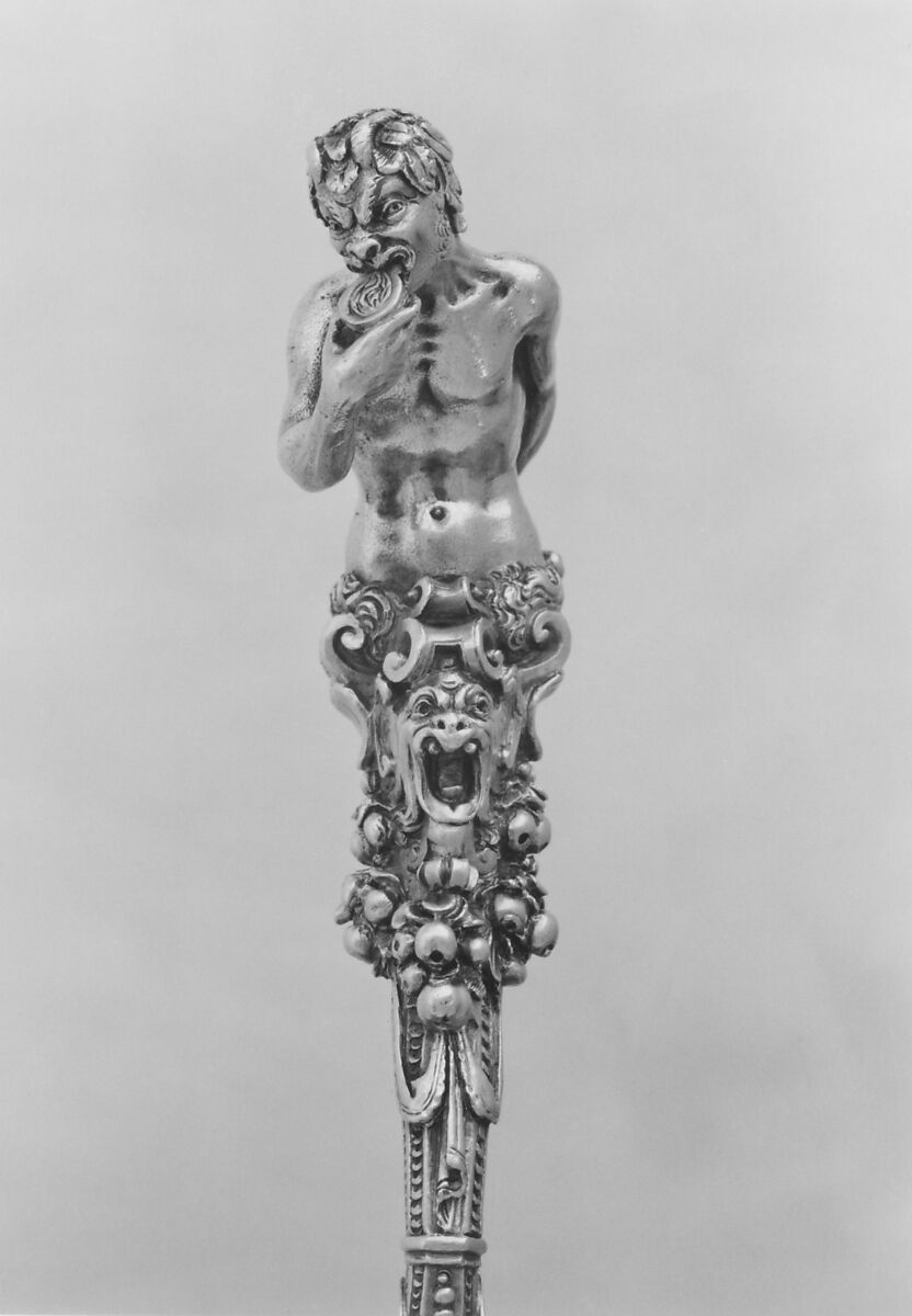 Spoon (one of a set), Attributed to Antonio Gentili (Antonio da Faenza) (Italian, Faenza ca. 1519–1610 Faenza (?)), Silver, Italian, Rome