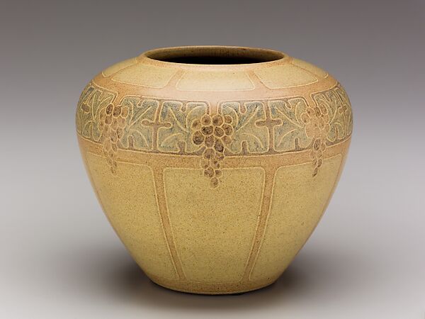 Vase, Marblehead Pottery (1905–36), Earthenware, American 