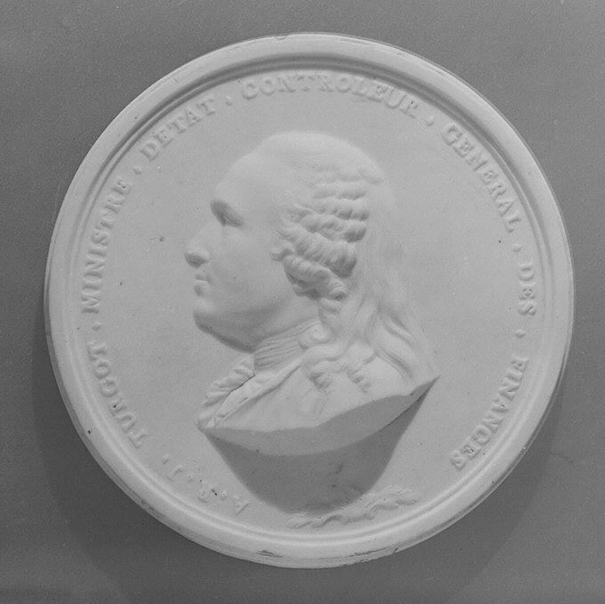 Anne-Robert-Jacques Turgot, Baron de l'Aulne (1727–1781), Comte d&#39;Artois, later Charles X of France, Hard-paste biscuit porcelain, French, Limoges 