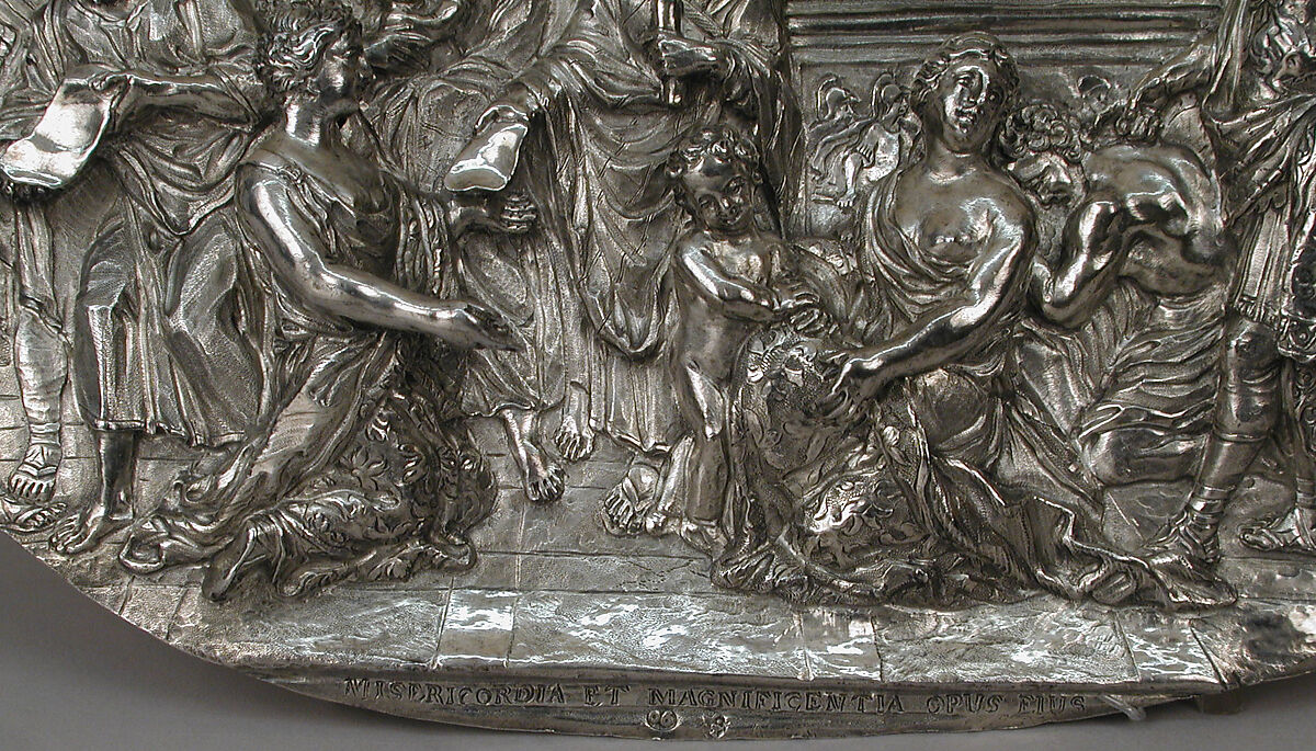 Cyrus Freeing the Jews from the Babylonian Captivity, Johann Andreas Thelot (German, 1655–1734), Silver, German, Augsburg