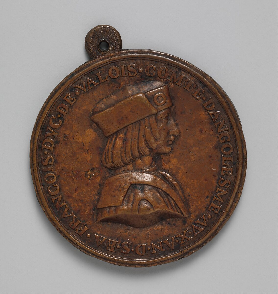Francis, Duke of Valois, later Francis I, Bronze, French 