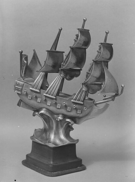 War of American Independence chess set, Max Esser (German, Barth 1885–1945 Berlin), Bronze, silver, and ivory, German, Berlin