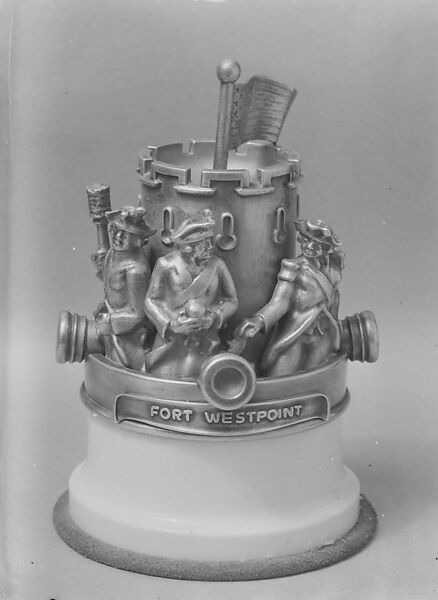 War of American Independence chess set, Max Esser (German, Barth 1885–1945 Berlin), Bronze, silver, and ivory, German, Berlin