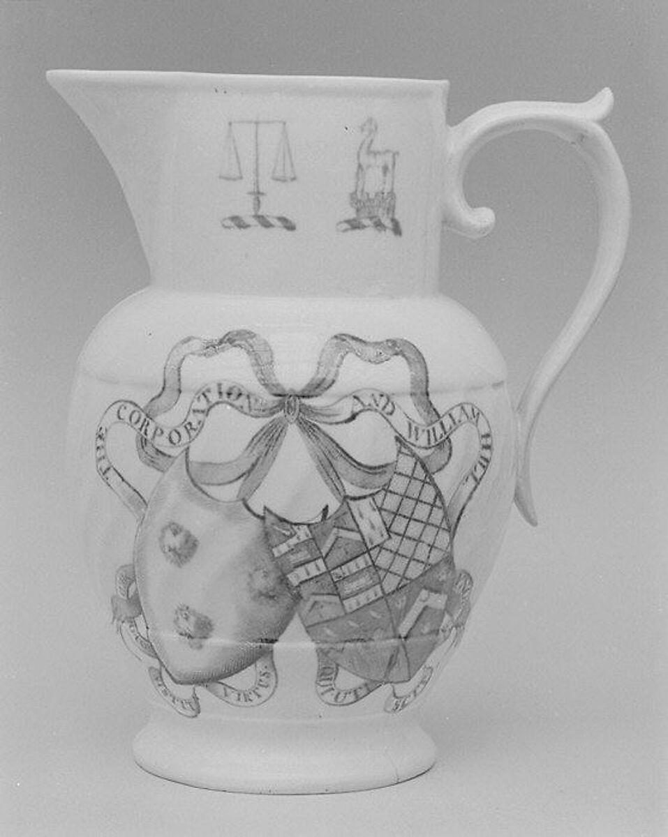Jug, Coalport (British, ca. 1799–1926), Soft-paste porcelain, British, Coalport 