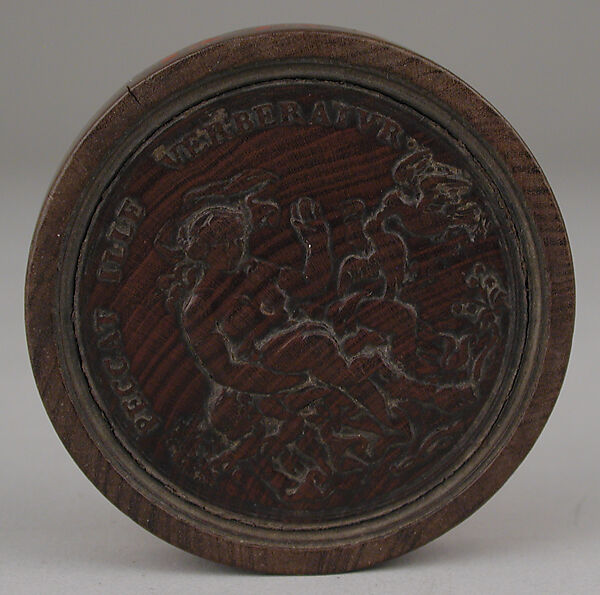 Group of Fourteen Roundels for Jeu de Moulin, Rosewood, German
