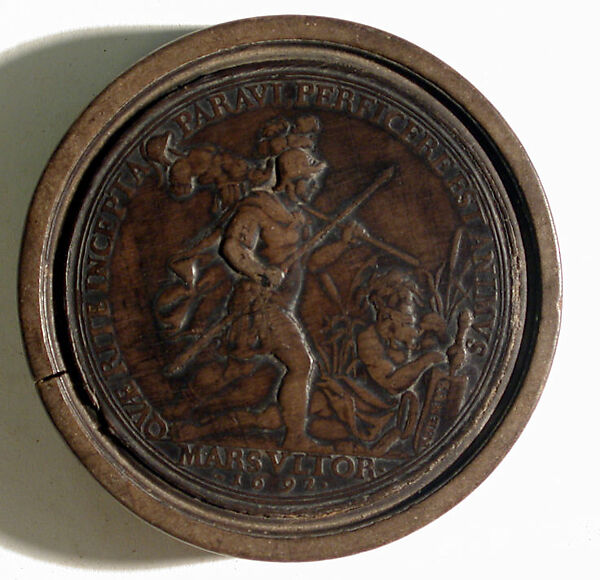 Group of Fourteen Roundels for Jeu de Moulin, Rosewood, German