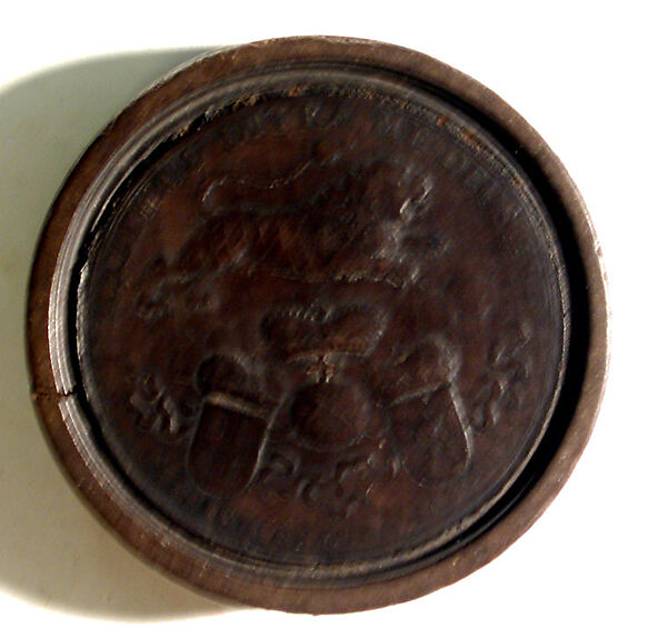 Group of Fourteen Roundels for Jeu de Moulin, Rosewood, German