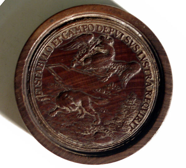 Group of Fourteen Roundels for Jeu de Moulin, Rosewood, German