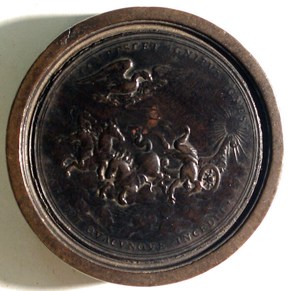 Group of Fourteen Roundels for Jeu de Moulin, Rosewood, German