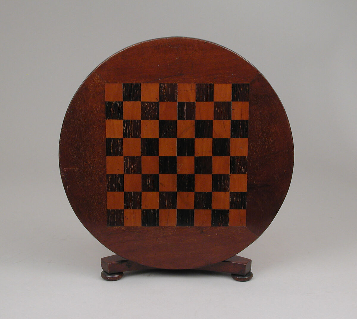 Chessboard, Mahogany and fruitwood, French
