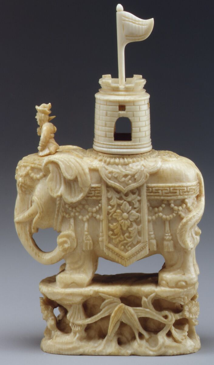 Chessmen (32), Ivory, Chinese, probably Beijing