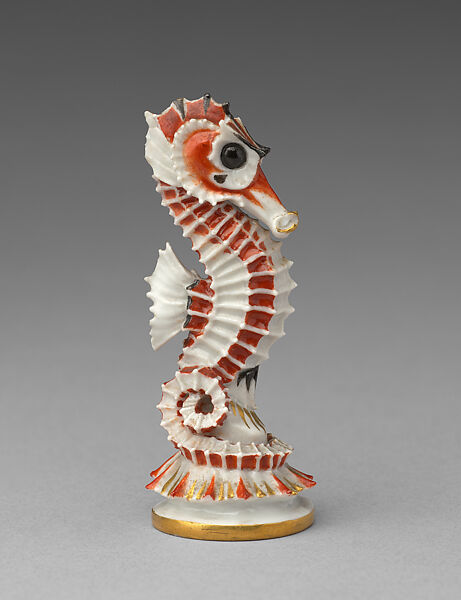 "Aquatic" chess set, Max Esser (German, Barth 1885–1945 Berlin), Porcelain, German, Meissen