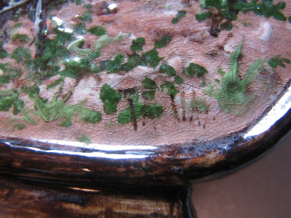 Vase, Odell &amp; Booth Brothers (American, Tarrytown, New York, 1880–1885), Earthenware, American