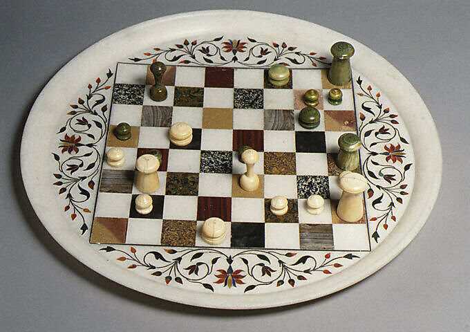 Chessmen (32), Ivory, Indian
