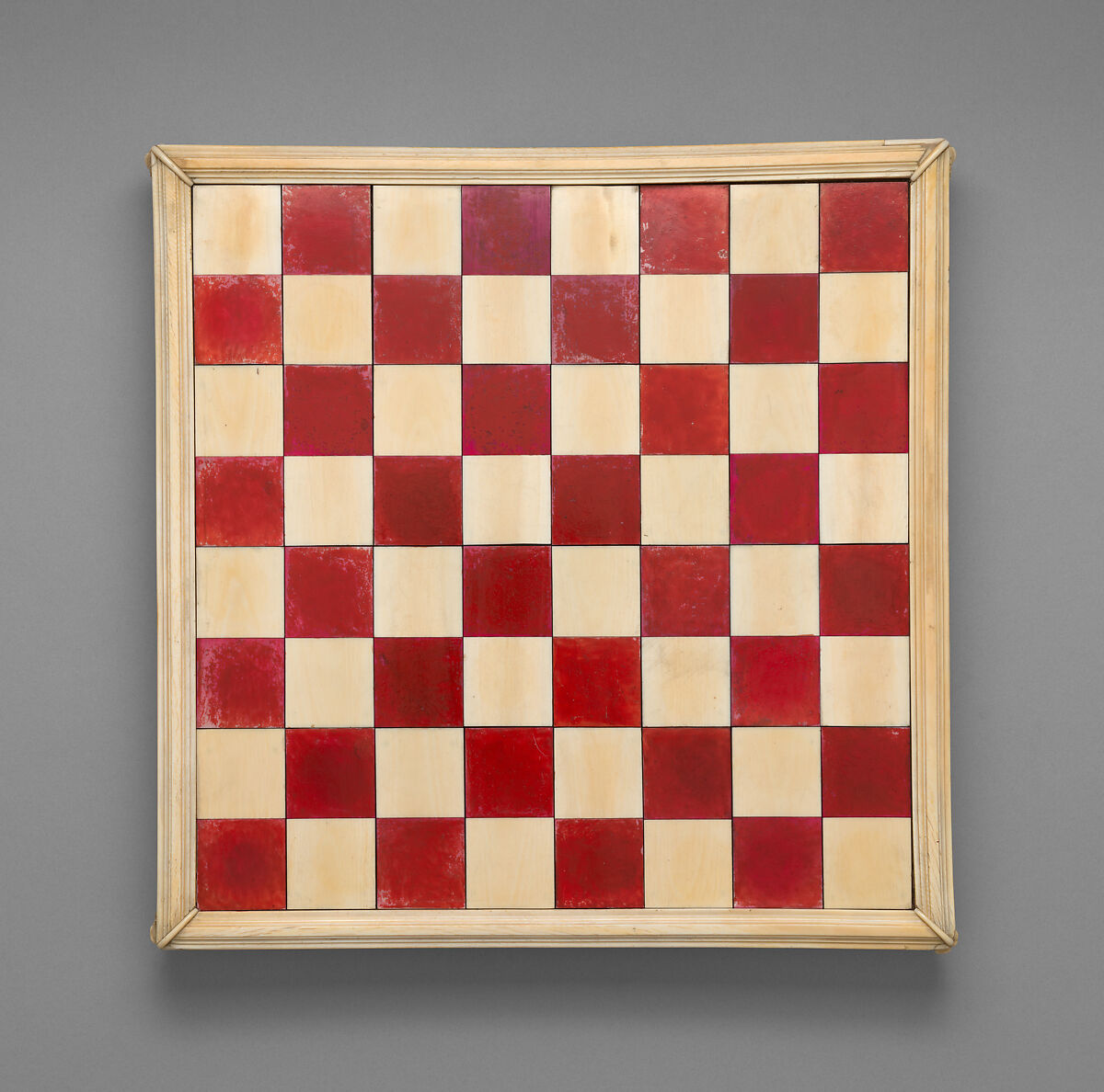 Chess set, Ivory, wood, German, Erbach, Hesse-Darmstadt