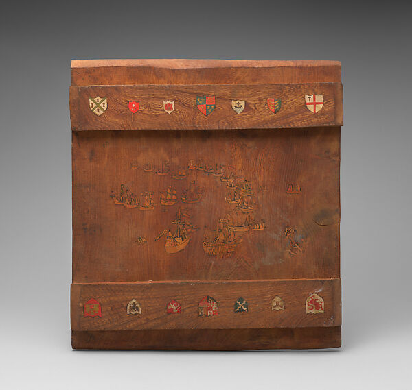 Chess set, Phyllis and Delphis Gardner (born 1890 and 1900 respectively), Painted yew, elm, sycamore, holly, British, Maidenhead