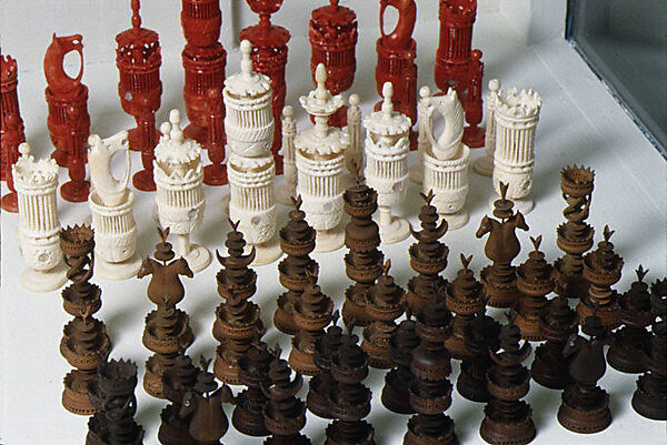 English Barleycorn Chessmen Type II - www.