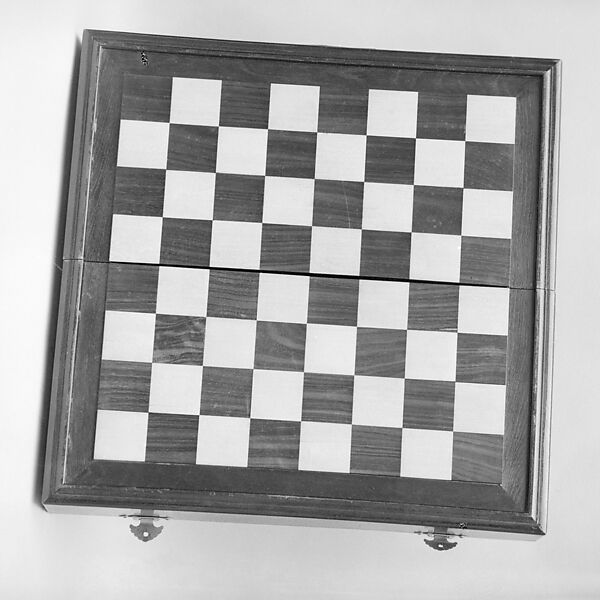 Chess set, Coral, wood, Japanese