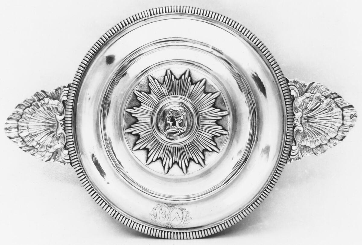 Bowl with cover (Écuelle), Antoine Plot (French, 1701–1772, master 1729), Silver, French, Paris