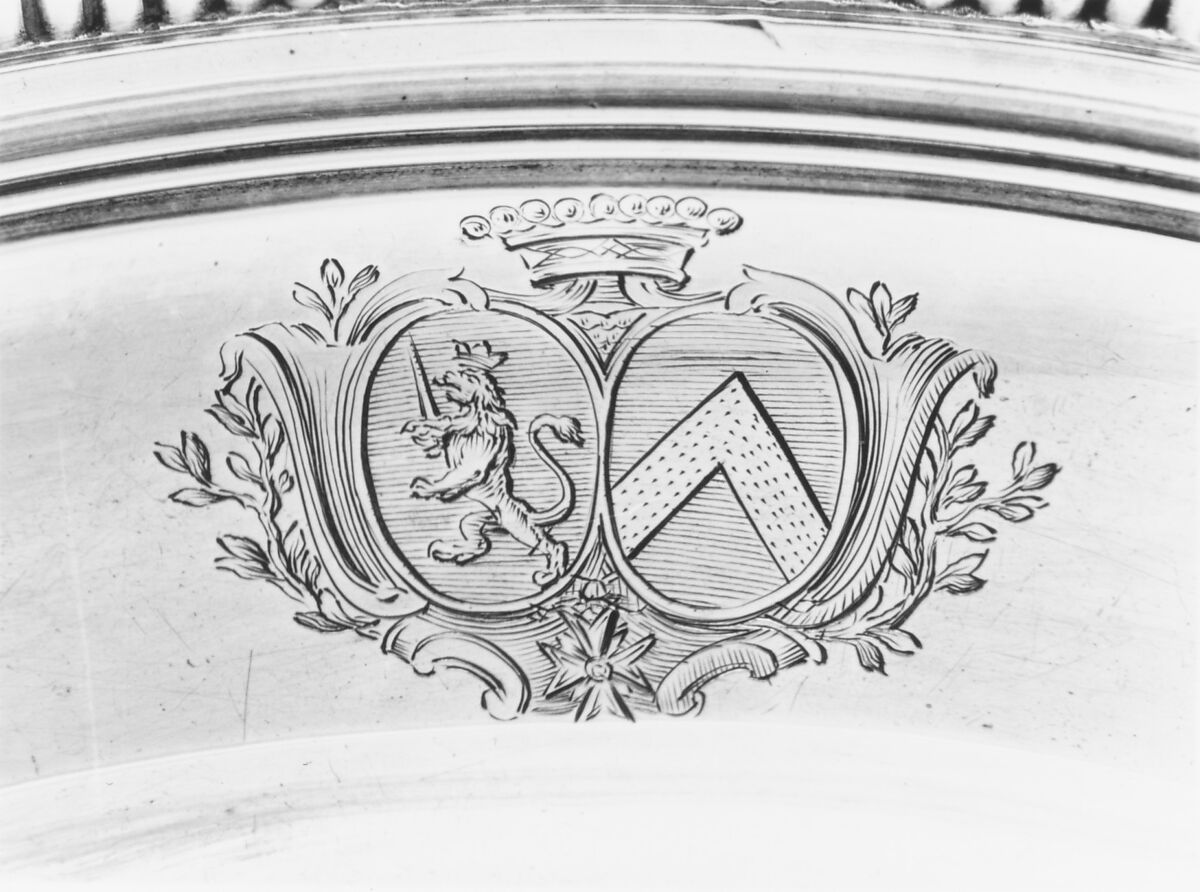 Bowl with cover (Écuelle), Antoine Plot (French, 1701–1772, master 1729), Silver, French, Paris