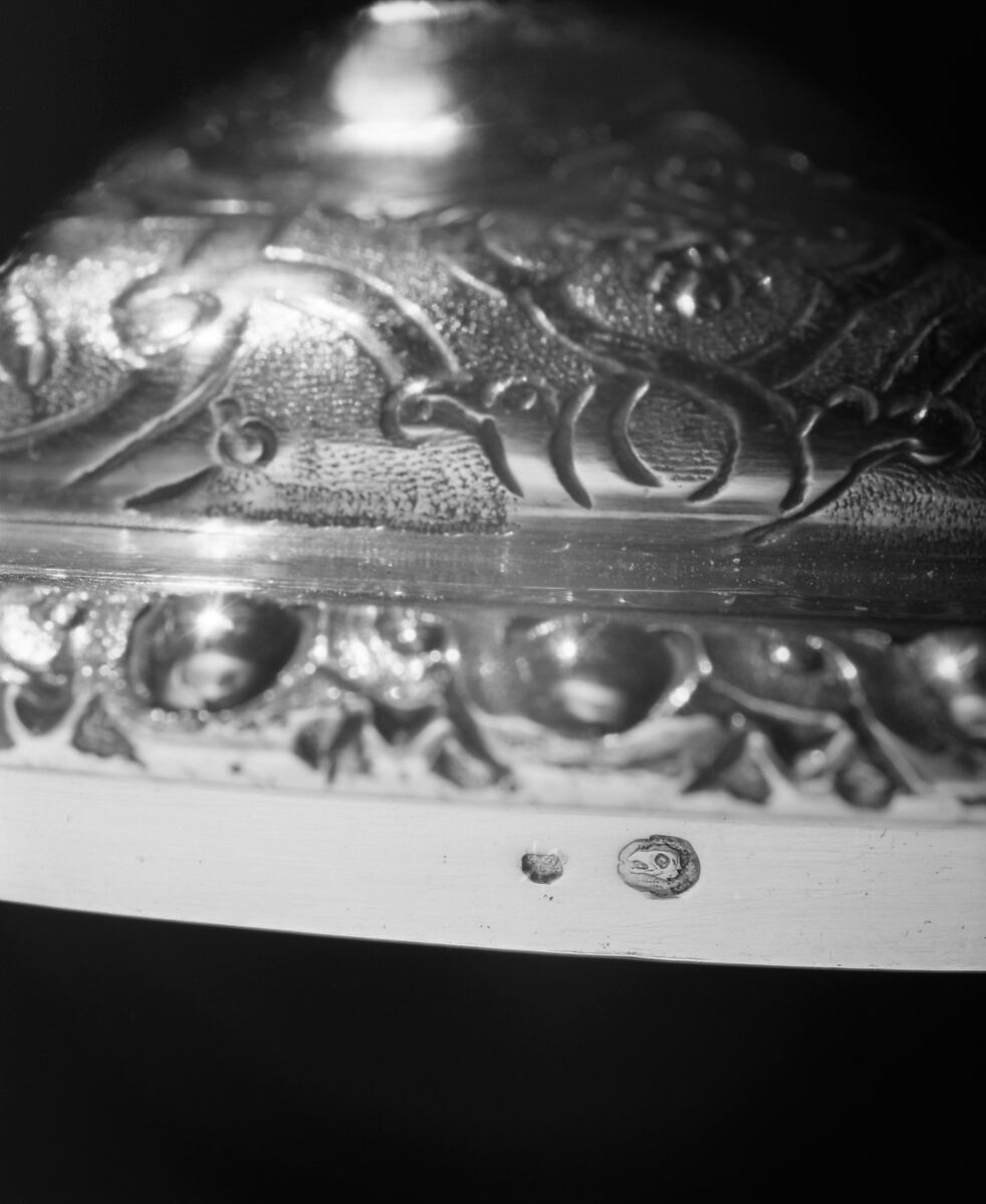 Broth bowl with cover (écuelle), Pierre-Henry Chéret (master 1741, retired 1777, died 1787), Silver, French, Paris