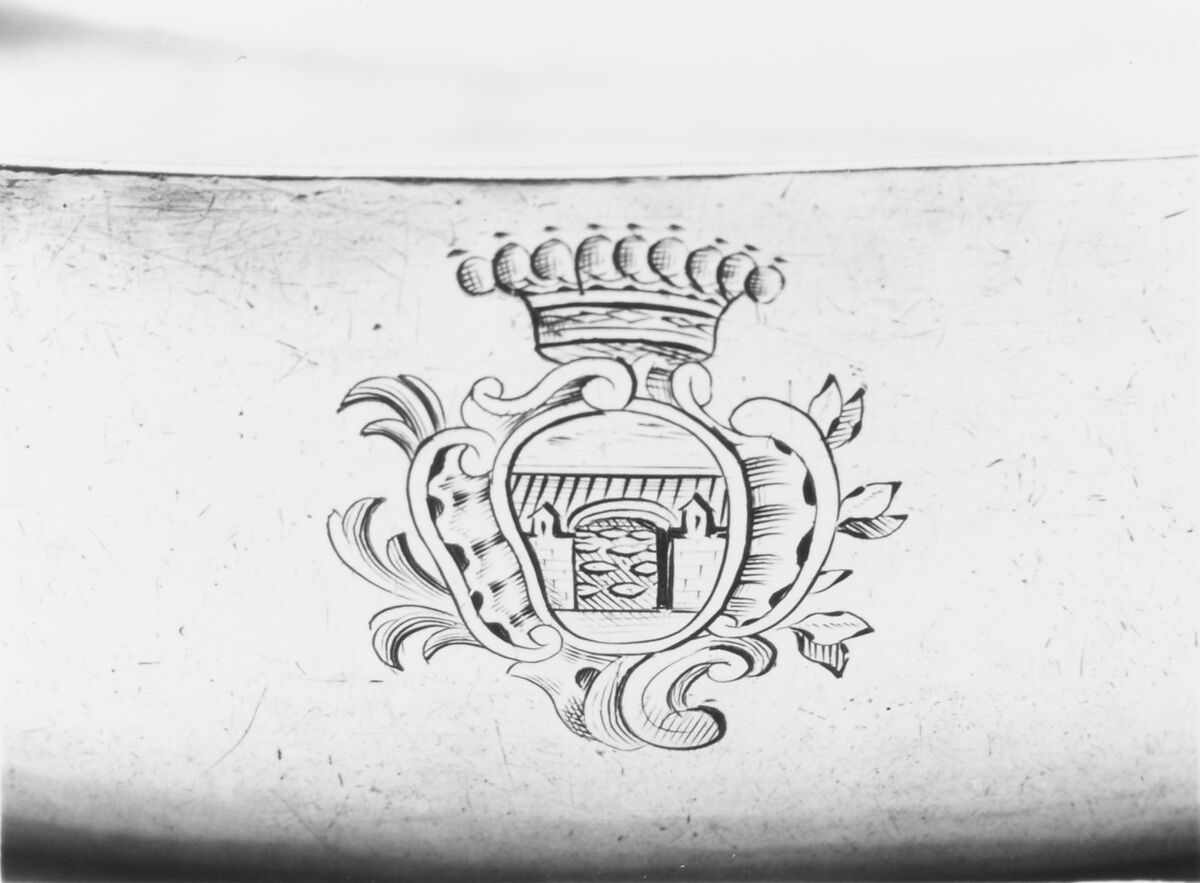 Porringer with cover (Écuelle), Philippe Lafourge (master 1740/1, died 1767), Silver, French, Toulouse