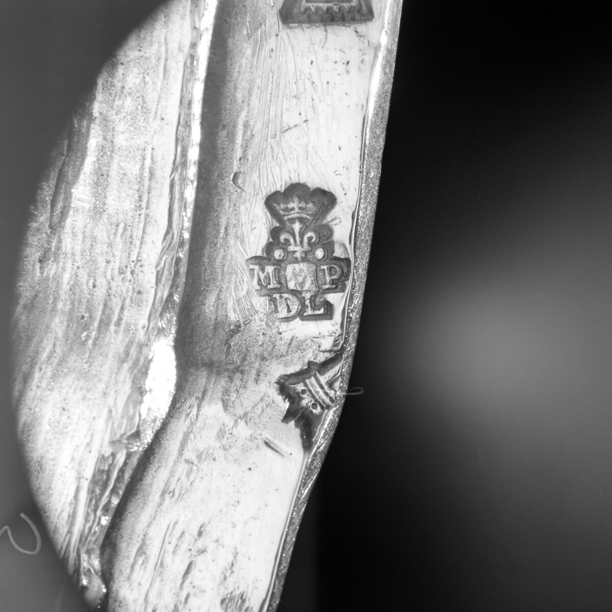 Pair of candlesticks, Michel II Delapierre (master 1737, recorded 1785), Silver, French, Paris