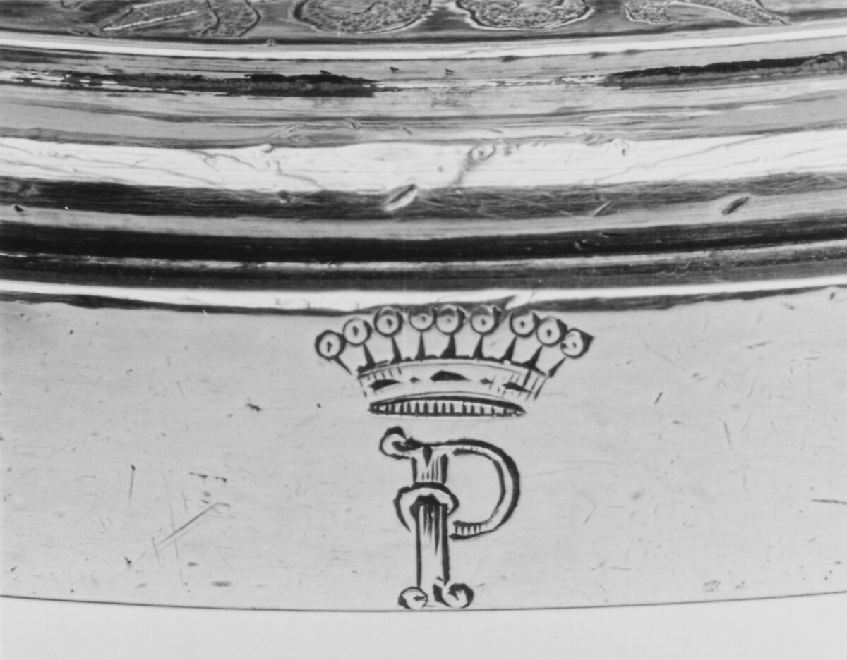 Pair of candlesticks, Jacques Roettiers (master 1733, retired 1772, died 1784), Silver, French, Paris