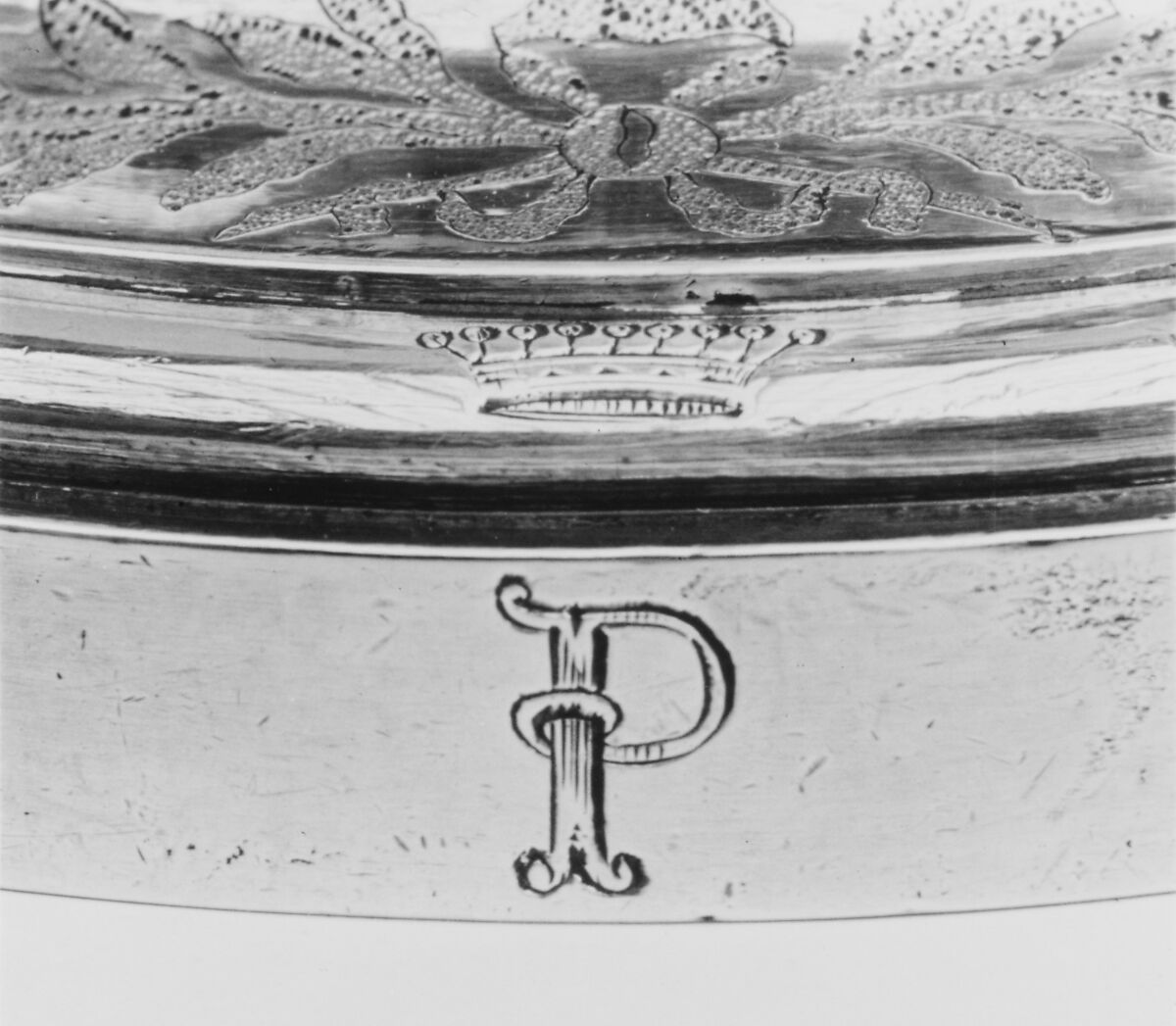 Pair of candlesticks, Jacques Roettiers (master 1733, retired 1772, died 1784), Silver, French, Paris