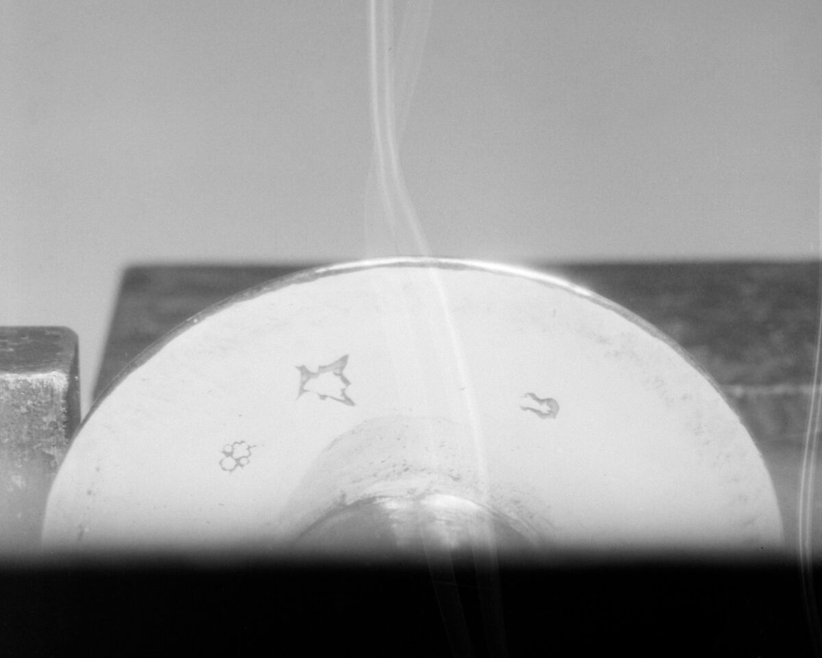 Pair of candlesticks, Jacques Besnier (1688–1761, apprentice 1701, master 1720, recorded 1756), Silver, French, Paris