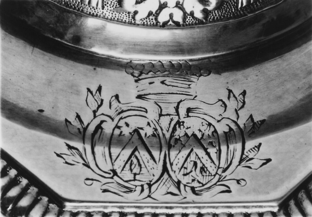 Pair of candlesticks, Jacques Besnier (1688–1761, apprentice 1701, master 1720, recorded 1756), Silver, French, Paris