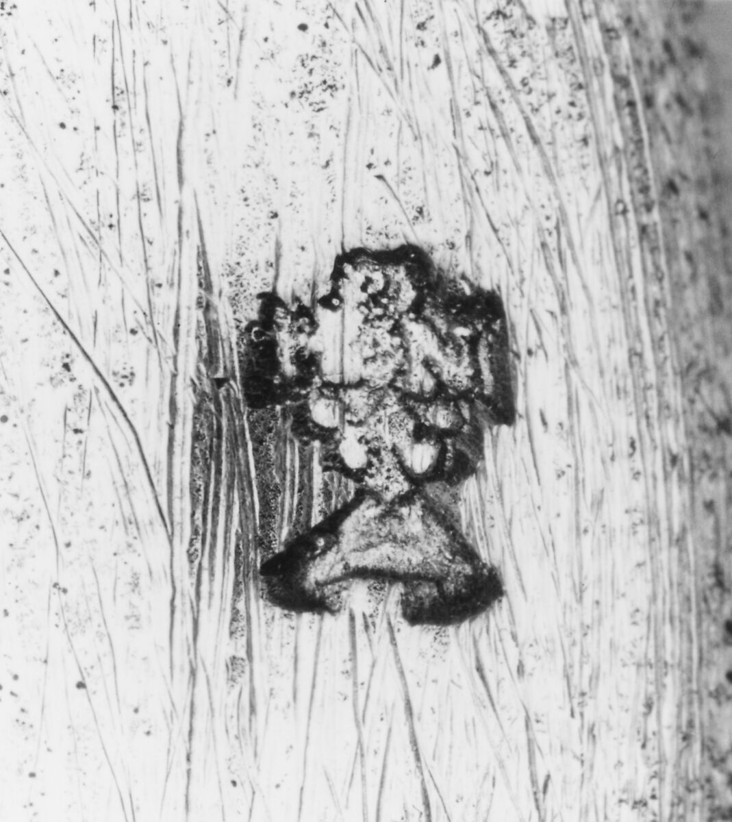 Pair of candlesticks, N.H. (?), Silver, French, Paris