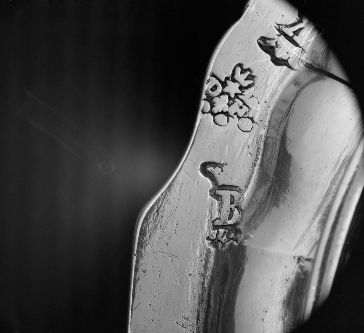 Chamber candlestick, David Herbert (active Bordeaux, master 1747), Silver, French, Bordeaux