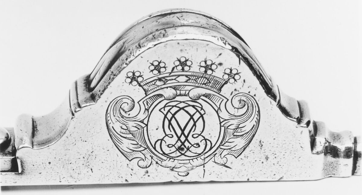 Snuffers and tray, Gabriel Tillet (1677–1757, master 1703, retired 1756), Silver, French, Bordeaux