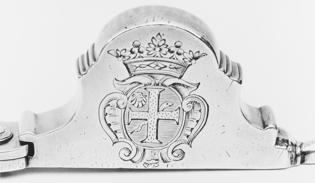 Snuffers and tray, Possibly Achille Bellanger (master 1703, recorded 1715), Silver, French, Paris