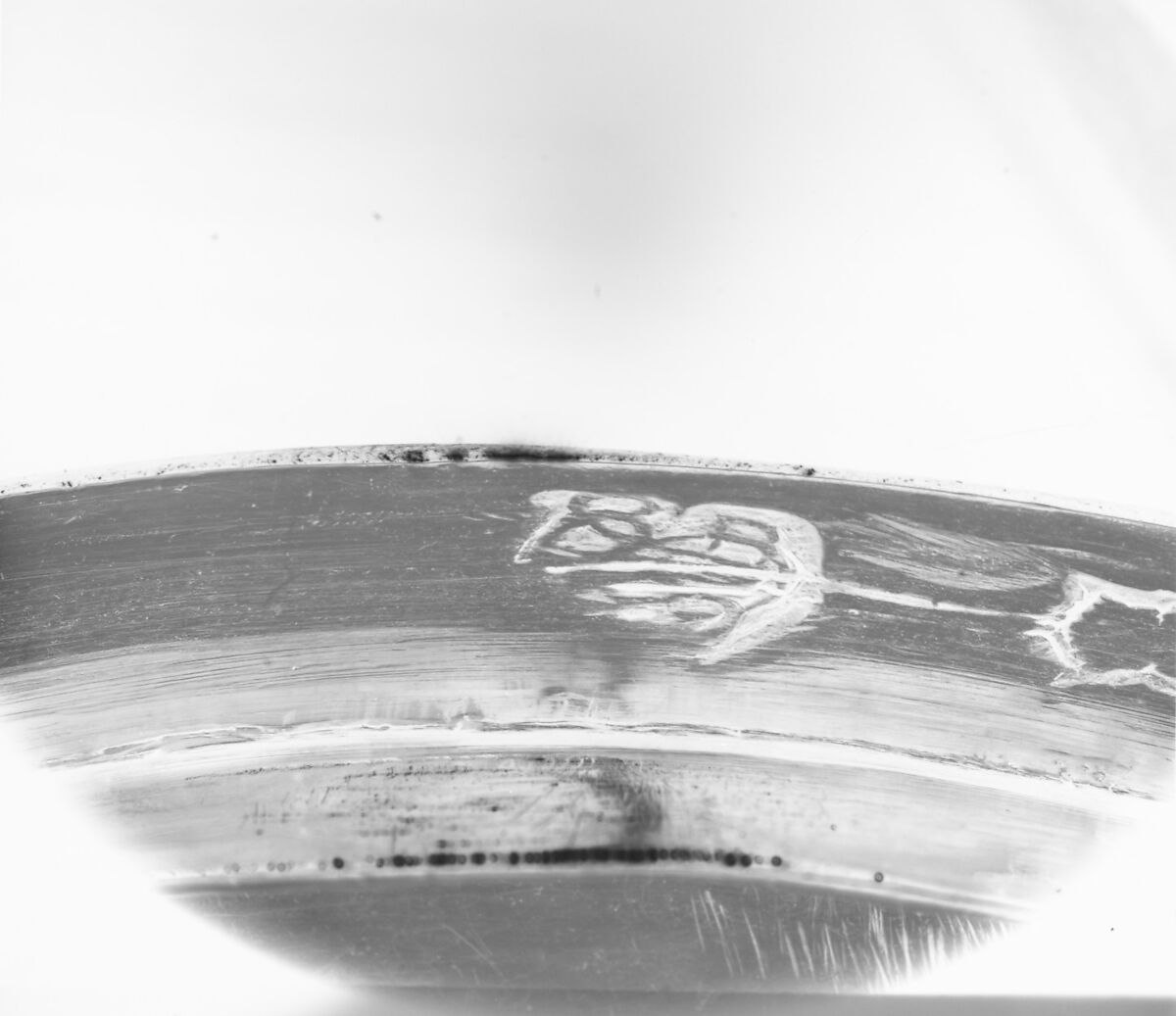 Sugar bowl with cover, Antoine Bouiller (French, born Châteauroux,  master 1775, last known work 1818), Silver; glass, French, Paris