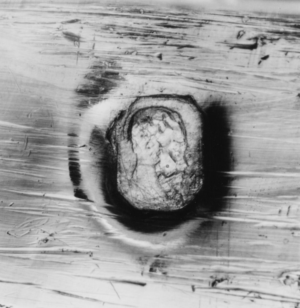 Sugar bowl with cover, Etienne Modenx (master 1777, recorded 1793), Silver; glass, French, Paris