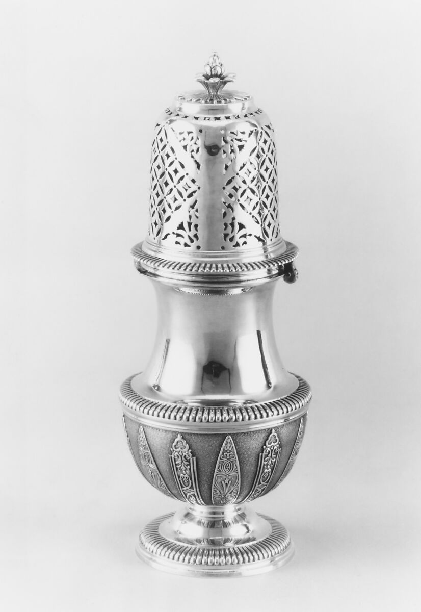 Sugar caster, Ferdinand Lachèse (master 1728), Silver, French, Angers 