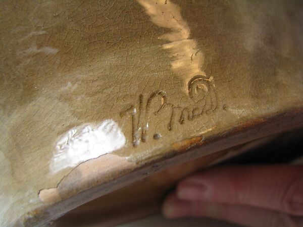 Vase, Matt Morgan Art Pottery (1882–84), Earthenware, American