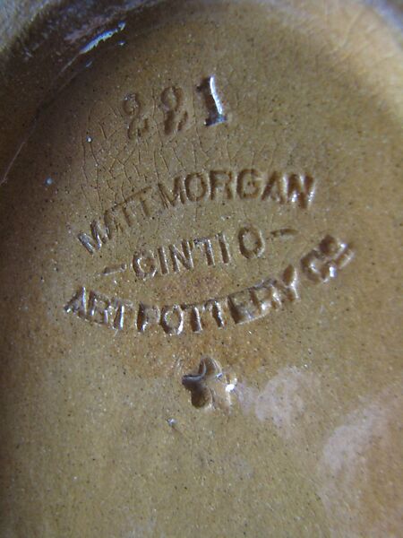 Vase, Matt Morgan Art Pottery (1882–84), Earthenware, American