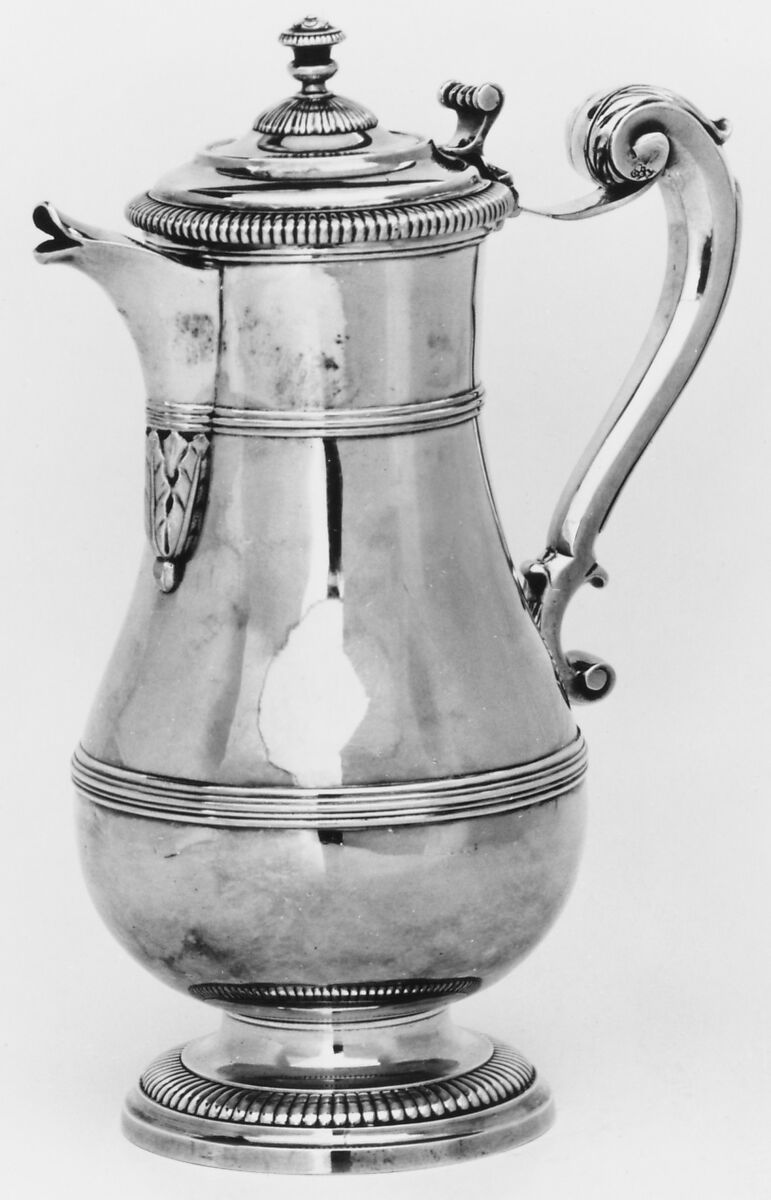 Ewer, Claude-Alexis Moulineau (master 1718, died ca. 1748), Silver, French, Paris 
