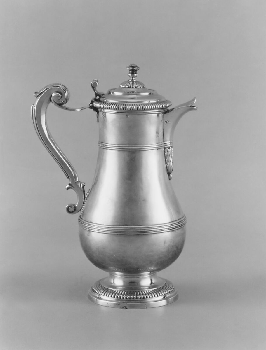 Ewer, Claude-Alexis Moulineau (master 1718, died ca. 1748), Silver, French, Paris