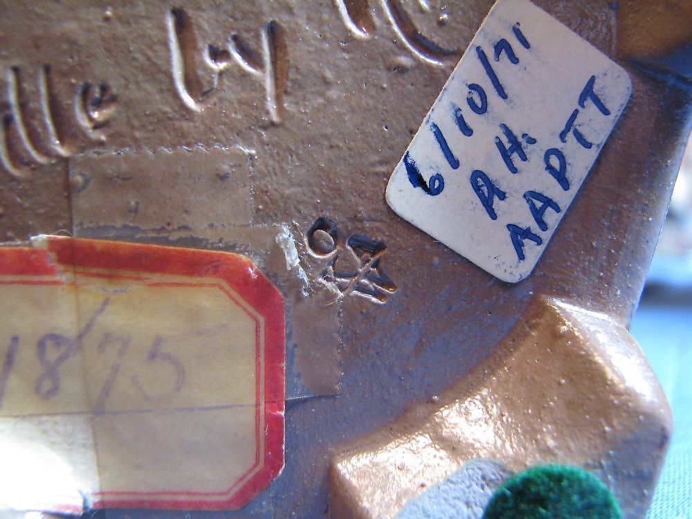 Vase, Chelsea Keramic Art Works (1872–1889), Earthenware, American